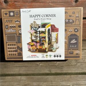 Modèle réduit à monter Hands Craft ! Happy Corner Carl’s Fruit Shop ! Neuf !